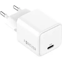 Forever GaN Chargeur de téléphone portable PD QC TC-08-30C 1x USB-C 30W blanc