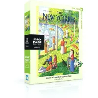 New York Puzzle Company - Puzzle Central Park, 1000 pièces, paysage
