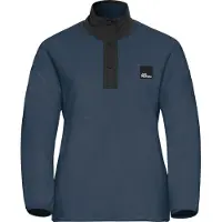 Jack Wolfskin Sumetro, pull polaire, femme, bleu