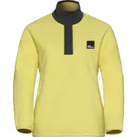 Jack Wolfskin Sumetro, pull polaire, femme, jaune