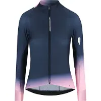 Q36.5 Gregarius Hybrid Collar Fade Long Sleeve Jersey Bleu L Femme