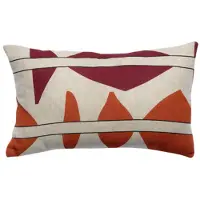 Vivaraise Housses de coussins ZEFF MILA - Beige - 30x50 cm