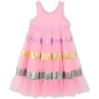Billieblush U20965 Sleeveless Dress Rose 12 Years Fille