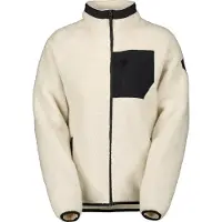 SCOTT Defined Heritage Pile, veste polaire, femme, blanc cassé/noir