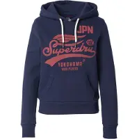 Superdry High Flyers Hoodie Bleu S Femme
