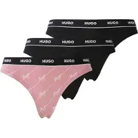 HUGO String Design 10272521 Red 3 Unités