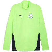 Puma Manchester City Fc 25/26 Training Half Zip Sweatshirt Vert L Homme