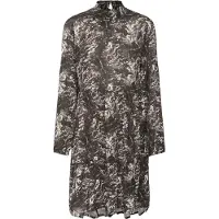 Kaffe Robe 'KALinda' noir / blanc cassé