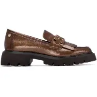 Carmela pour femme. 16269802-TAUPE Chaussures en cuir 162698 marron (38), 1 à 3 cm, Aucun, Casuel, Classique, Cuir verni