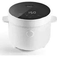 DS Produkte N8WERK Cuiseur à riz numérique 2l écran tactile sans collage & surcuisson fonction maintien au chaud automatique & protection contre la surchauffe insert cuit-vapeur inclus