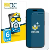BROTECT Protection Mat (6 pcs, Apple iPhone 17 Pro), Téléphone portable : film de protection, Transparent