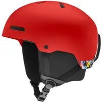 Smith - Casque de ski/snowboard - Rodeo Jr. MIPS Matte Patrol Signals - Taille Enfant 48-52 cm - Rouge