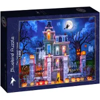 Bluebird Puzzle Puzzle La maison d'Halloween - 1000 Teile Rätselspaß