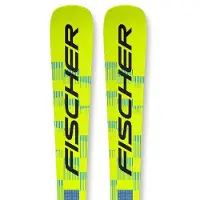 Fischer Rc4 Noize St Pro M-plate + Rc4 Z13 Gw Freeflex 85 [d] Alpine Skis Pack Jaune 155