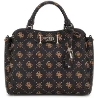 GUESS Sac à bandoulière 'Sac Bandoulière Silia Girlfriend Sat Espresso Logo GP989006' marron