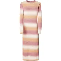Pepe Jeans pour femme. PL9537713 Robe Colombe rose (M), Casuel, Polyester, Manche longue