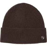 Comma Bonnet brun foncé
