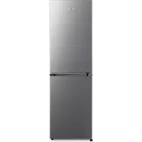 Gorenje NRK418ECS4 Réfrigérateur-congélateur avec MultiFlow 360° et CrispZone, volume : 256 litres, charnière de porte réversible, argenté