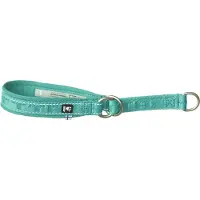Hurtta Casual half choke collar ECO, 30-40 cm, peacock (Chien, Général)