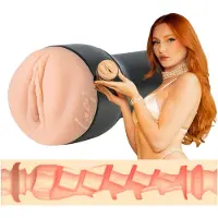 Kiiroo Lacy Lennon - vaginette réaliste compatible PowerBlow - couleur chair