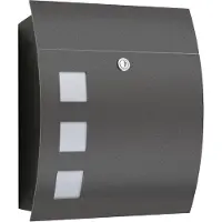 CMD 43 Applique d'extérieur en acier inoxydable avec verre opale IP44 E27
