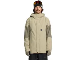Volcom Primry Jacket Beige,Vert L Homme