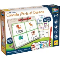 Lisciani Table à dessiner et à écrire - Jeu éducatif - MONTESSORI PEN - Dès 3 ans