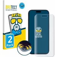 BROTECT Full-Screen Protection Mat (2 pcs, Apple iPhone 17), Téléphone portable : film de protection, Noir