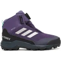 Adidas Terrex Winter Mid Boa Rain.rdy Hiking Shoes Violet EU 38 Fille