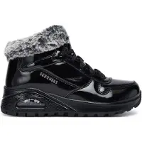 SKECHERS Boots 'Stiefel Damen 168126 BBK Kunststoff (Synthetik) in schwarz' noir