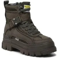 Buffalo Boots ASPHA COM1 femmes - Kaki - 36