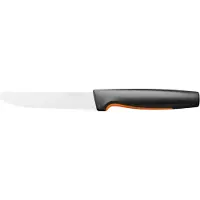 Fiskars Couteau À Tomates, Functional Form, Longueur Totale : 23 Cm, Acier Inoxydable Japonais-Plastique, 1057543