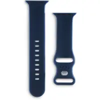 Hama Sentiment fantastique (38 mm, 40 mm, 41 mm, Finition en caoutchouc, Matières plastiques, Silicone), Sangles de montre, Bleu