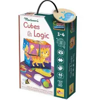 Lisciani Cubes & Logic 2 en 1 Jeu Éducatif