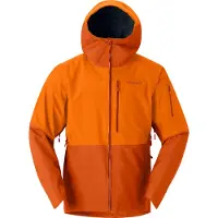 Norrøna - Veste de protection en GORE-TEX&reg; - Lofoten Gore-Tex Jacket M Gold Flame pour Homme - Taille M - Orange