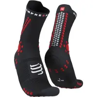 Compressport Chaussettes Pro Racing V4.0 Trail bleu vert, Taille Taille 1