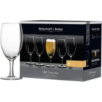Ritzenhoff & Breker Coupe à champagne 'Vio' set de 6 pièces, Verres à vin, Transparent