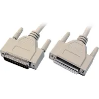 EFB Elektronik Câble de données série 1:1, 2x DSub 25, M-F, 10,0m, beige - EFB Ele