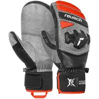 Reusch Gants de sport 'Worldcup Warrior Team' gris / orange / noir