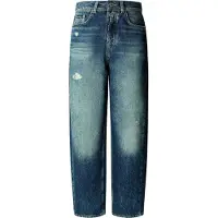 Pepe Jeans Addison Barrel High Waist Jeans Bleu 26 / 30 Femme