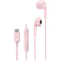 JVC HA-FR17UC Casques Avec fil Ecouteurs Appels/Musique USB Type-C Rose