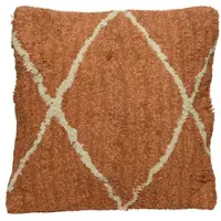 Décoris Coussins ORTIS - Marron - 45x45 cm