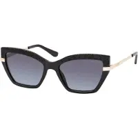 GUESS Gu00216 Woman Sunglasses Noir Gradient Smoke/CAT3 Femme