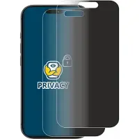 BROTECT Sichtschutzfolie (2 pcs, Apple iPhone 17 Pro), Téléphone portable : film de protection, Transparent