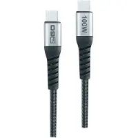 2GO 797510 Schnellladekabel USB-C 100W 1,2m