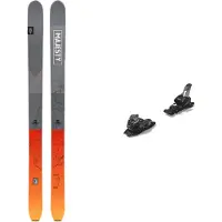 Majesty - Packs (skis + fix) - Skis freeride - Pack Havoc 100 Ti 2025 en Bois - Gris,Violet