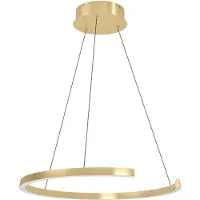 Stars of Light Lampe pendante de conception Labonete Or réglable