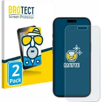 BROTECT Protection Mat (2 pcs, Apple iPhone 17 Pro Max), Téléphone portable : film de protection, Transparent