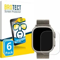 BROTECT Protection Clair, Film de protection pour smartwatch, Transparent