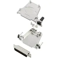 TRU COMPONENTS TCDTZF25DMPK 7708992 Kit de connecteurs mâles D-SUB 180 ° Nombre de pôles (num) :